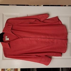 Coldwater Creek pink shirt. XL